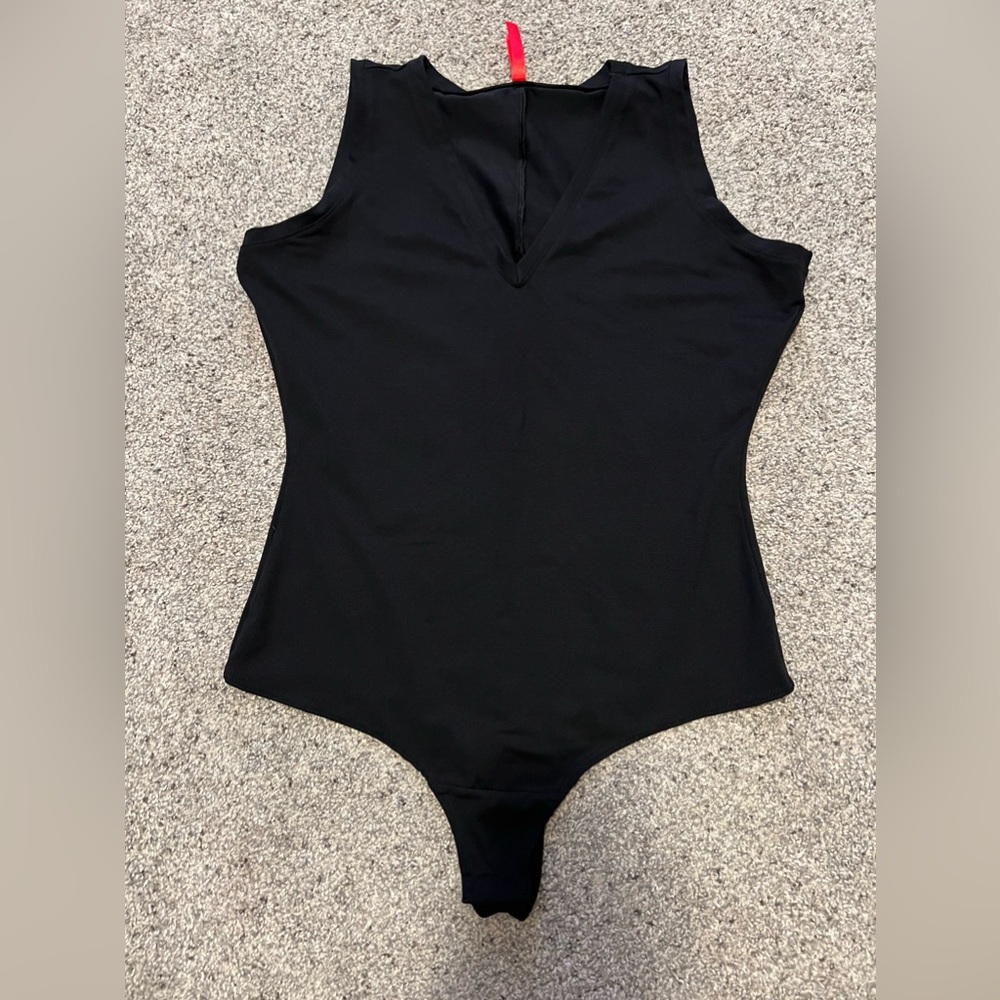 Spanx Black Bodysuit Medium